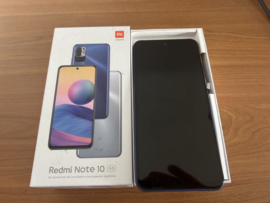 Xiaomi Redmi Note 10 5G Nighttime Blue (4GB, 128 GB) mobitel (NOVO)