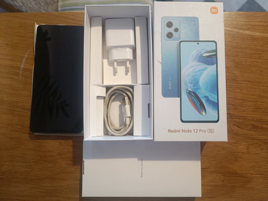 Xiaomi Redmi Note 12 Pro 5G 8GB/256GB crni kao novi za130 eura KT-ZG