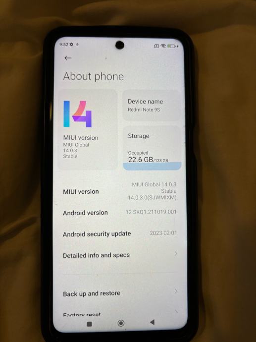 Xiaomi Redmi Note 9S 128/8gb ram