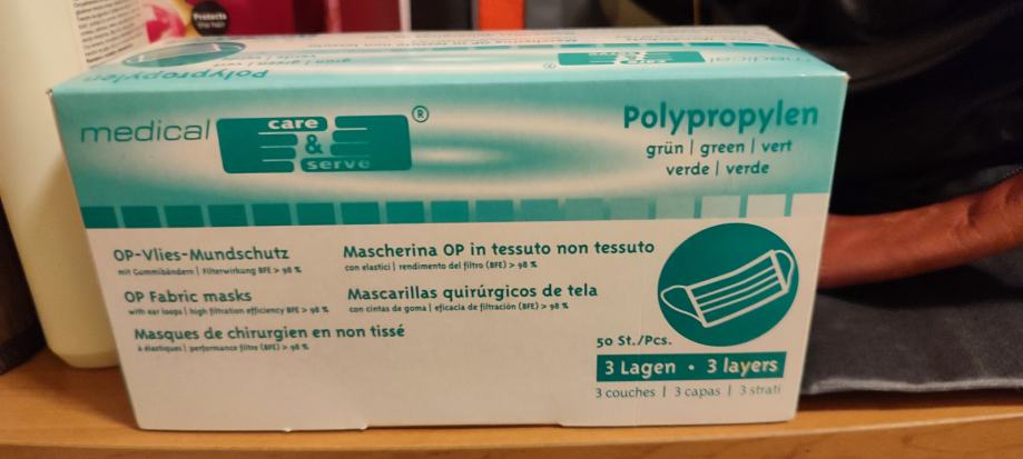 Medicinske maske za lice 50 komada u paketu