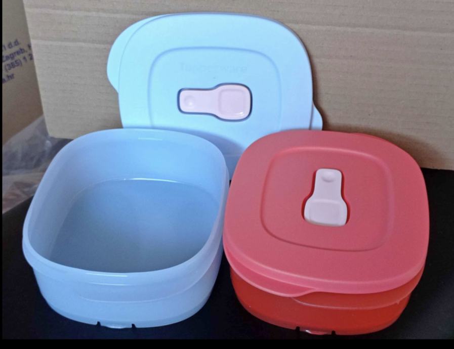 Tupperware set posuda Crystalwave 2x 500 ml