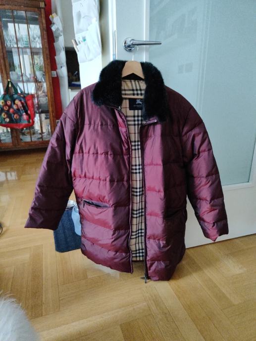 Burberry jakna u bordo boji