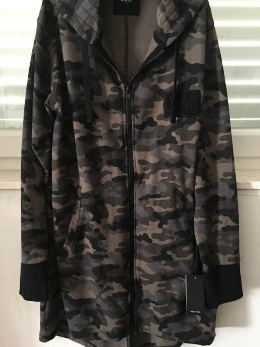 RESERVED oversized military unisex parka jakna L