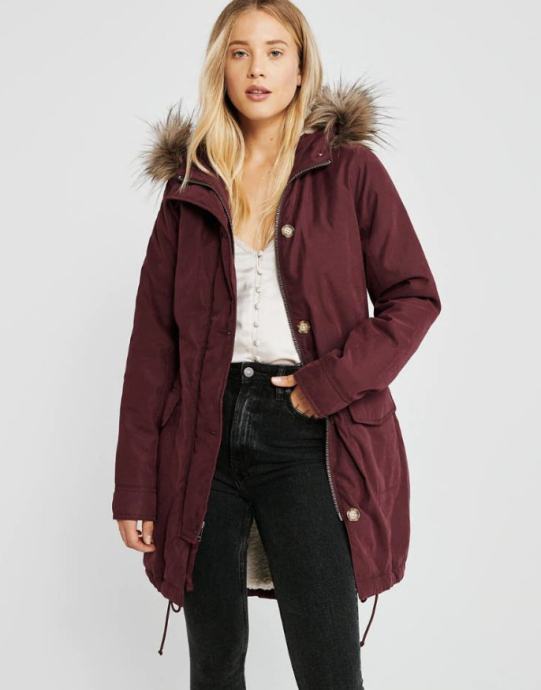 Abercrombie and Fitch parka, jakna vl.S/ AKCIJA