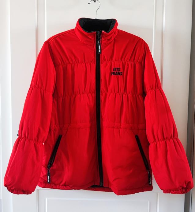 Urban Outfitters Iets Frans Women’s Red Puffer Jacket