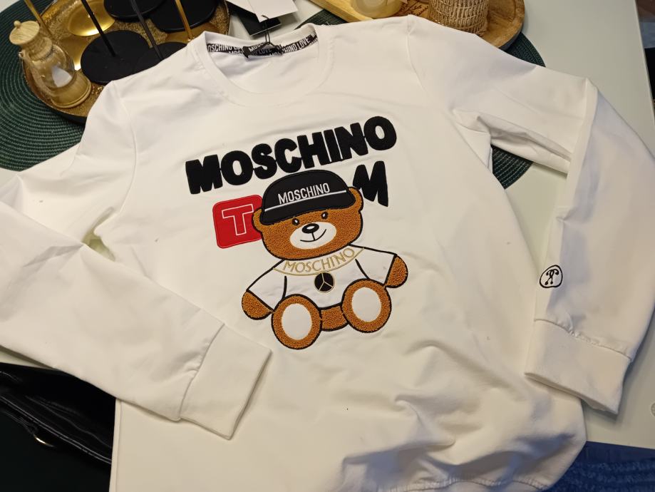 MOSCHINO BIJELA MAJICA VEL.38/M - NOVO