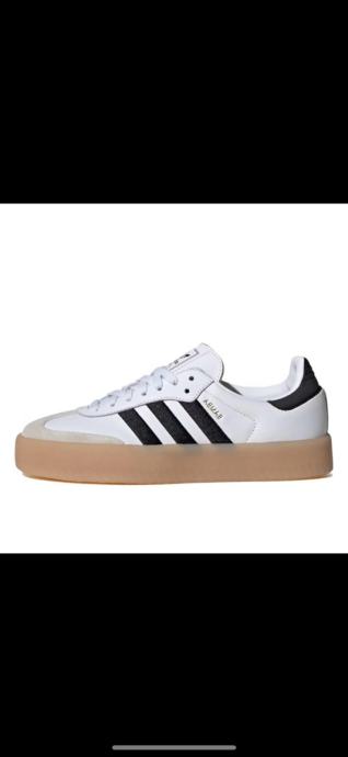 Adidas sambae black white gum