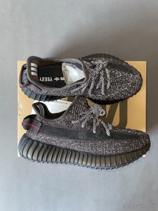 Yeezy 350 Black Reflective 37