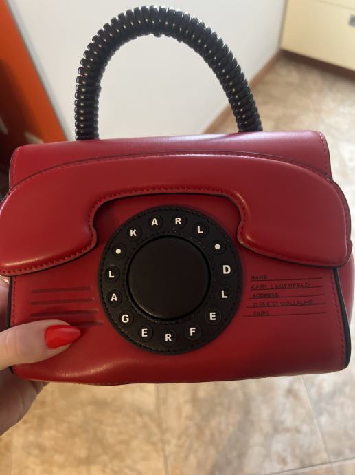 Karl Lagerfeld torbica telefon