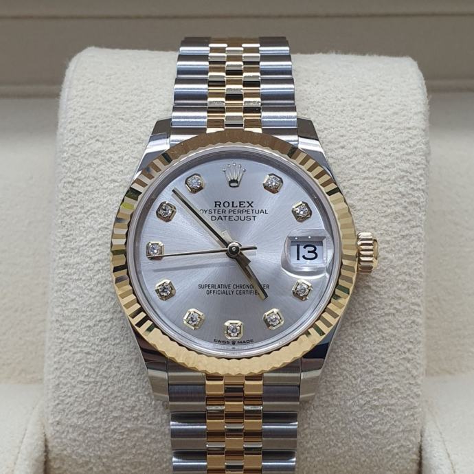 ROLEX DATEJUST LADY 31mm SILVER DIAL (SOLID SWISS CLON!) ETA cal. 2236