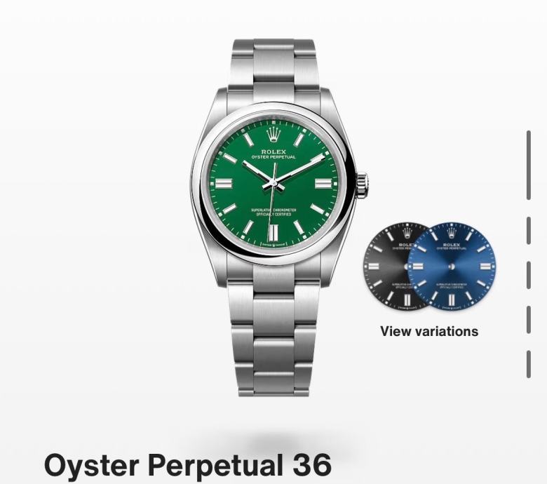 Rolex oyster perpetual 36. Nov nenosen! Kuzija papiri