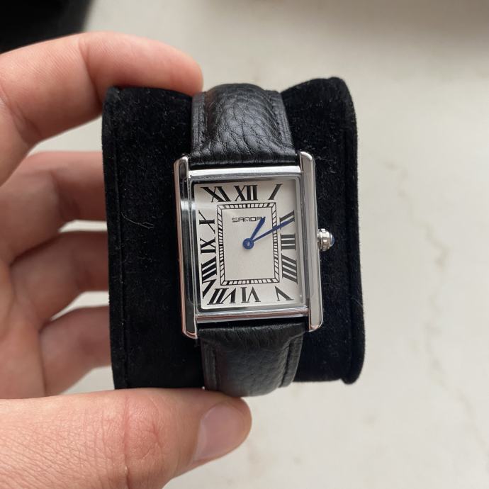 Sanda P1108 - Cartier Tank homage