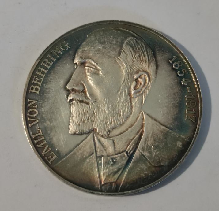 Emil Von Behring - Nobelovac - Medalja