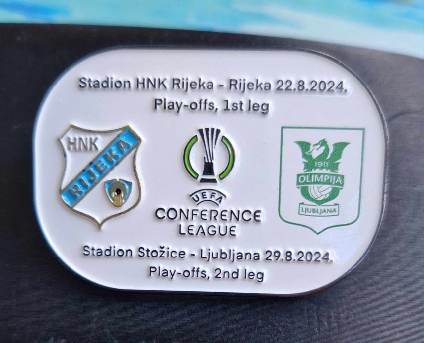 NOGOMET  VELIKA ZNAČKA HNK NK RIJEKA OLIMPIJA LJUBLJANA KONF. LIGA