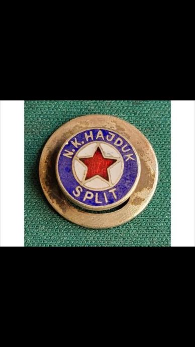 Vintage značka na papučicu Hajduk Split