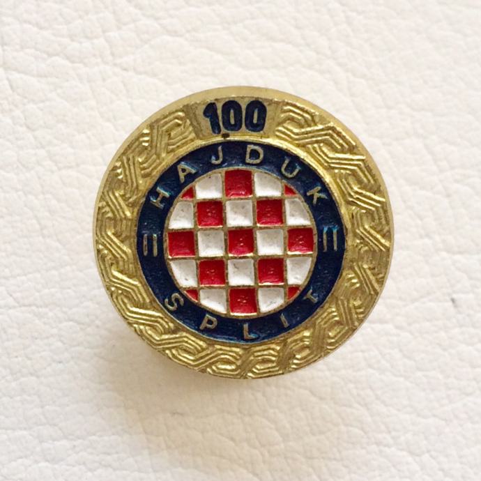 ZNAČKA HAJDUK SPLIT 100 GODINA