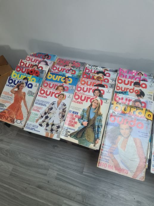 Časopis Burda RETRO BROJEVI 42komada