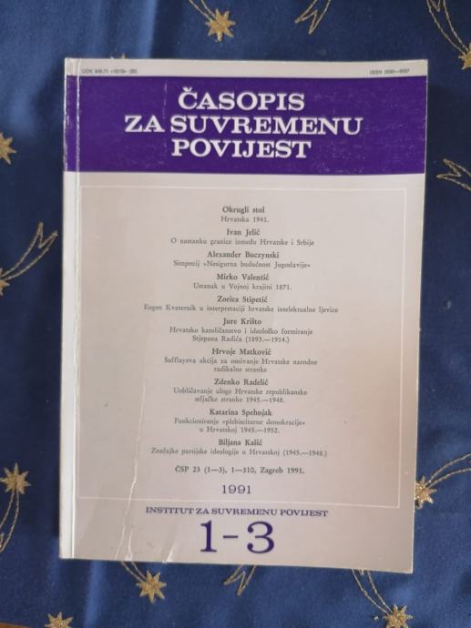 Časopis za suvremenu povijest 1-3/1989 i 1991.