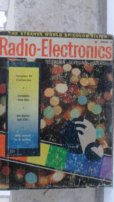 Radio-electronics,Television.Servicing,USA i Canada,1958.g uvez I-XII