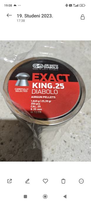 JSB Exact King 6.35mm dijabola