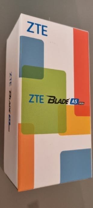Prodajem ne korišteni sa orginalnim pakovanjem  mobitel ZTE BLADE A5