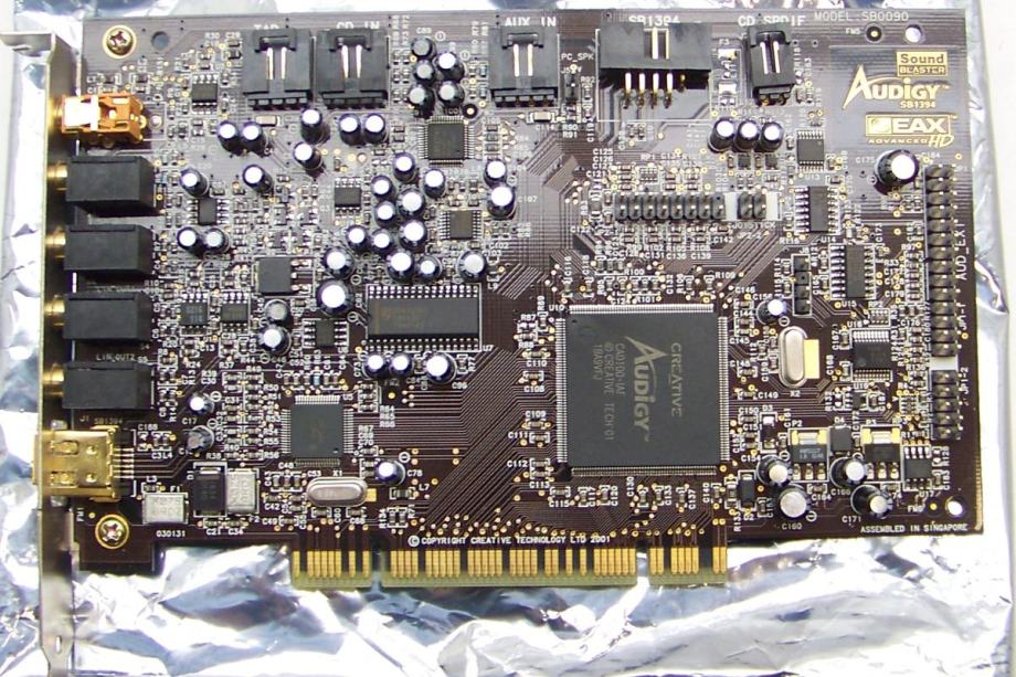 Creative SB0090 Sound Blaster Audigy PCI w/ SB1394 Fire zvučna kartica