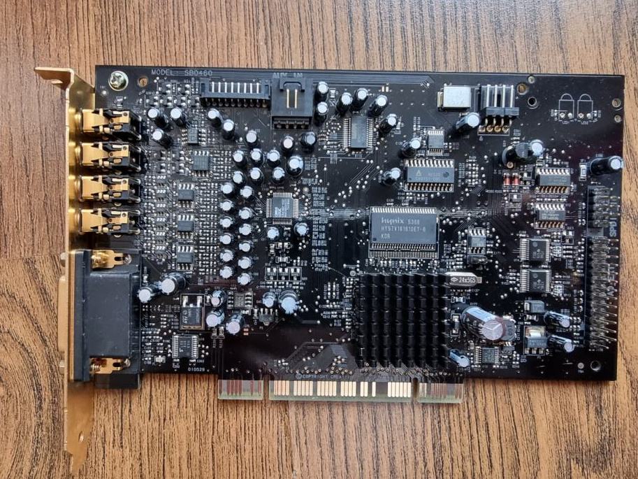 Creative Sound Blaster X-Fi XtremeMusic - Model SB0460, PCI utor