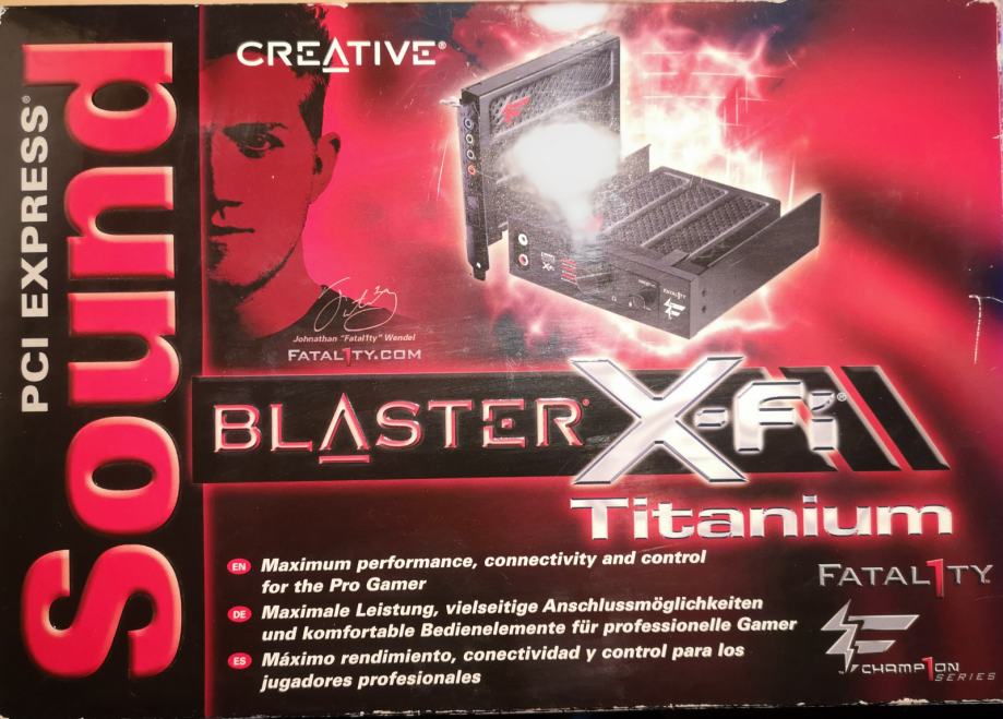 creative sound blaster x-fi titanium fatal1ty