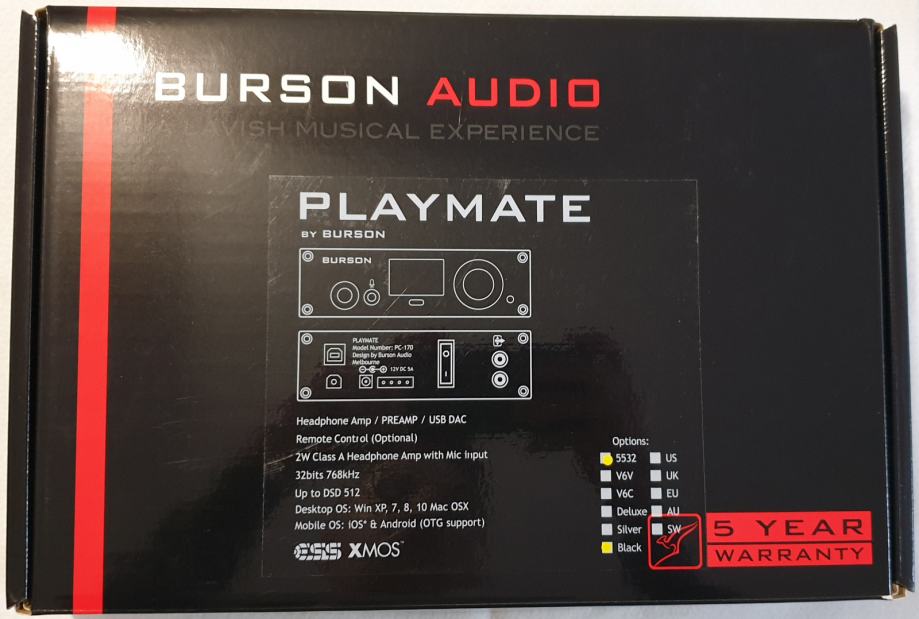 Sound Card - Zvučna Kartica Burson Audio Playmate AMP / USB DAC