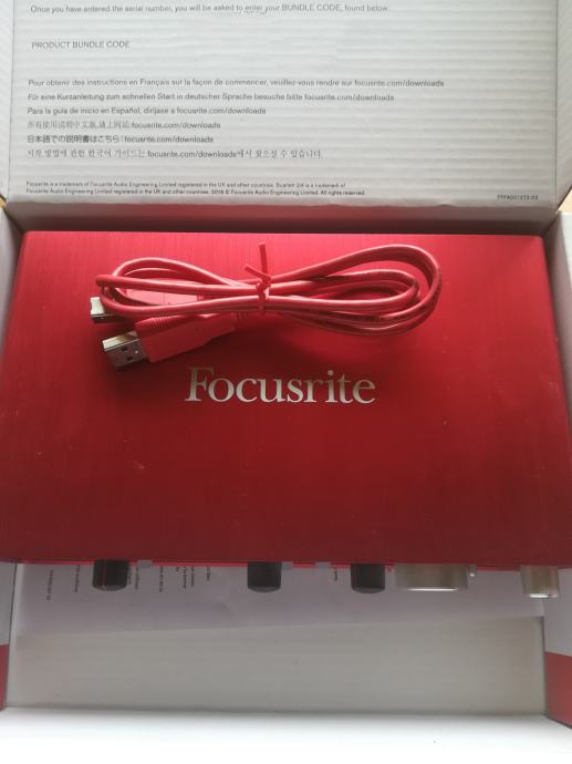 Focusrite Scarlett 2i4 2nd generation