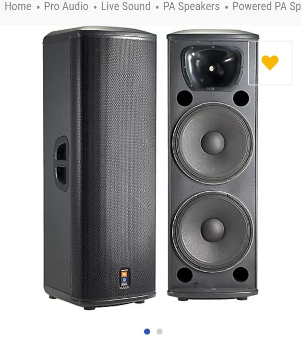 JBL PRX 525 A