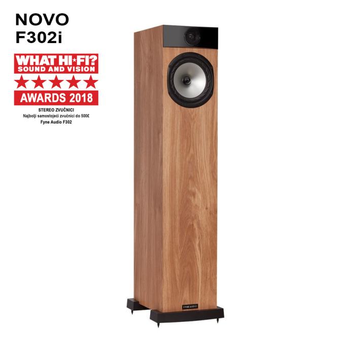 Fyne Audio F302i samostojeći zvučnici - NOVO! Račun, garancija