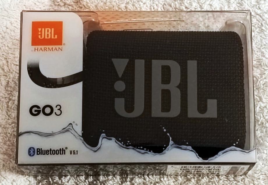 JBL Go 3 - prijenosni vodootporni bluetooth zvučnik