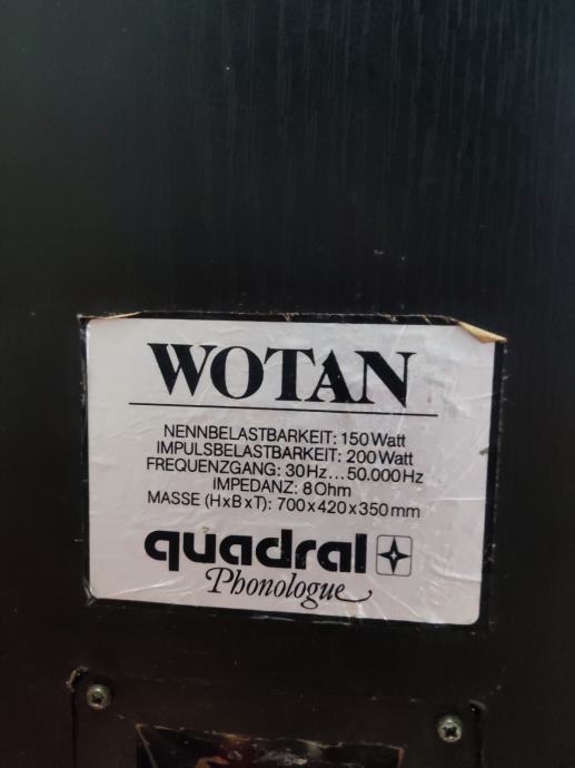 Quadral Phonologue Wotan