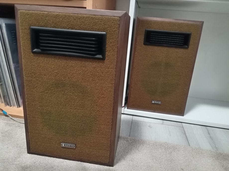 SANYO zvučnici vintage 50w plus driveri