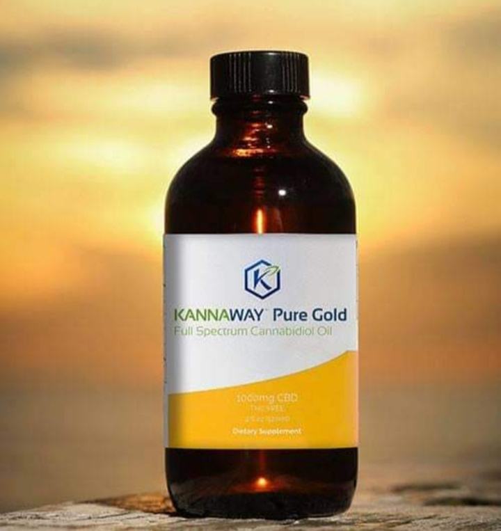 KANNAWAY Pure Gold あほらしい 2000mg CBD 120ml