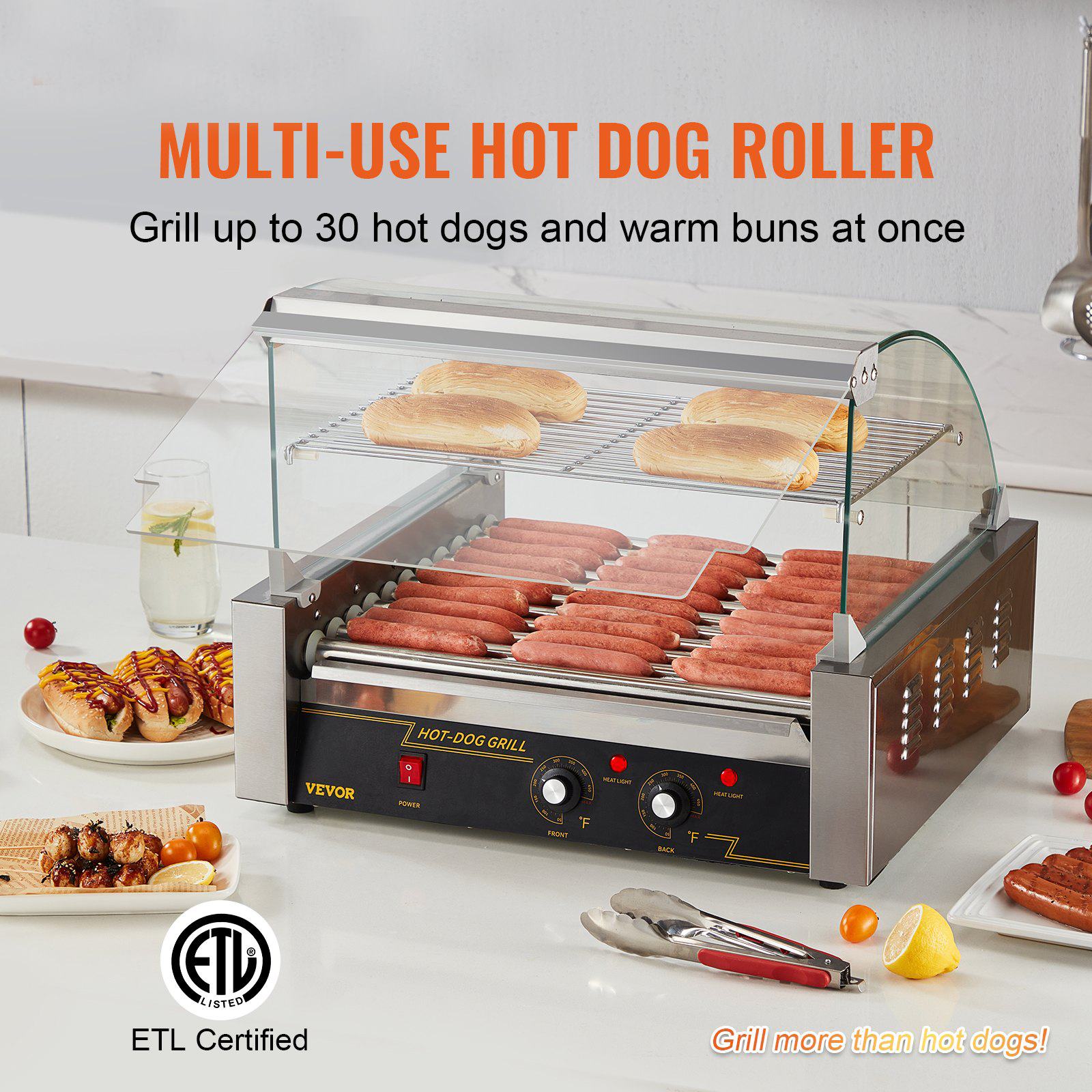 RollerGrillzaHotdogkapacitetaza12,18i30kobasica